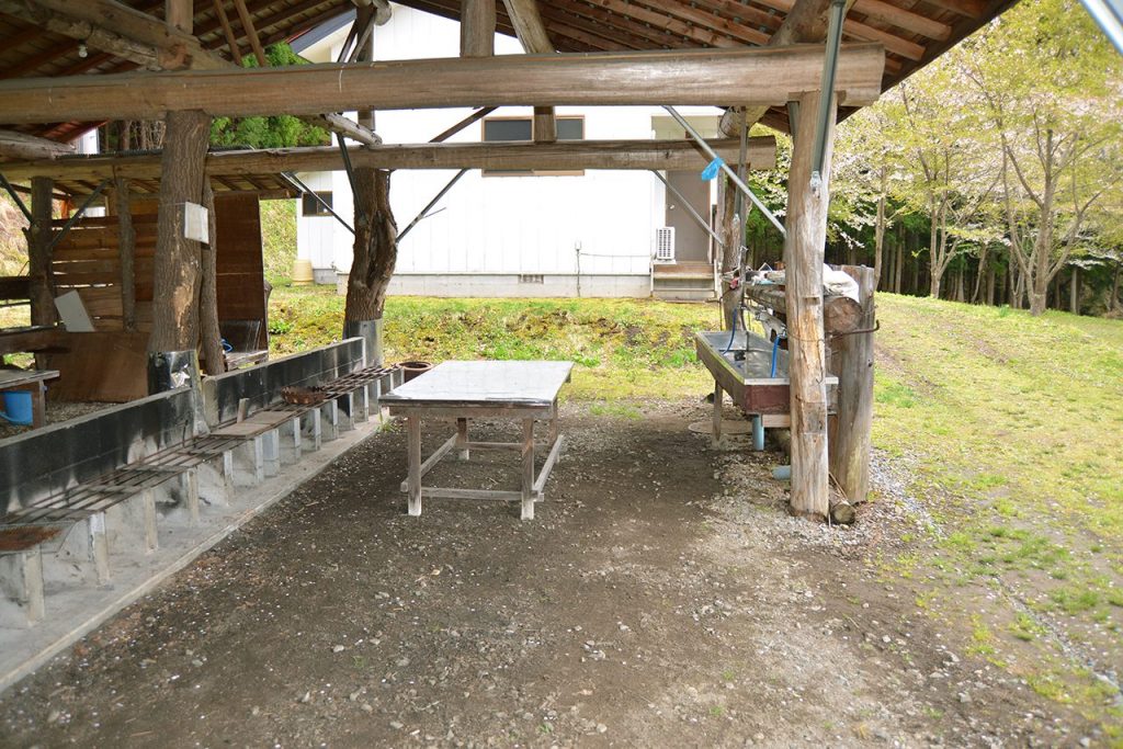 第一炊事場 | 尾瀬高原オートキャンプ場